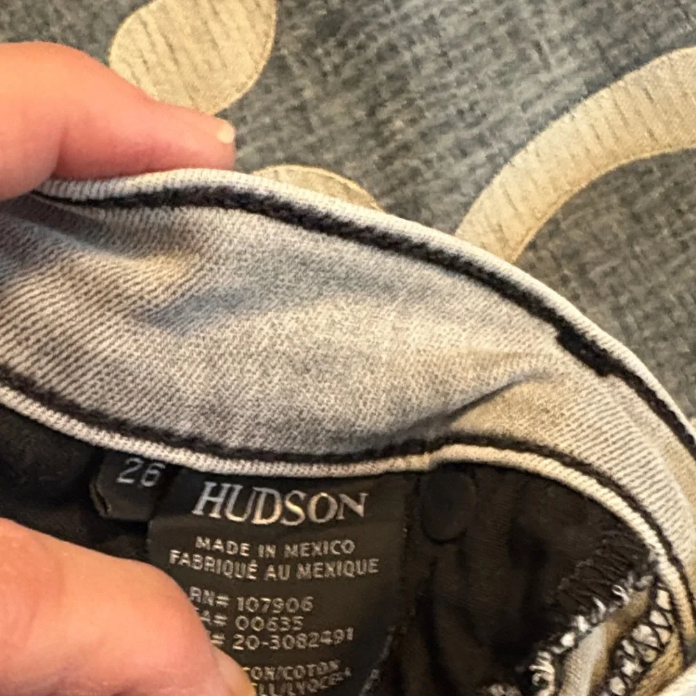 Hudson Jeans Women's Soft Gray Skinny Jeans